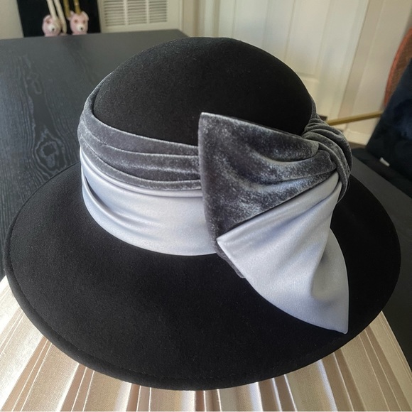 EE British wool hat wide brim elegant wild wool ha - Picture 9 of 13